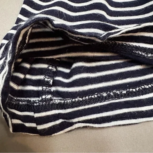 J. CREW navy white striped tank dress, S. - Picture 4 of 9